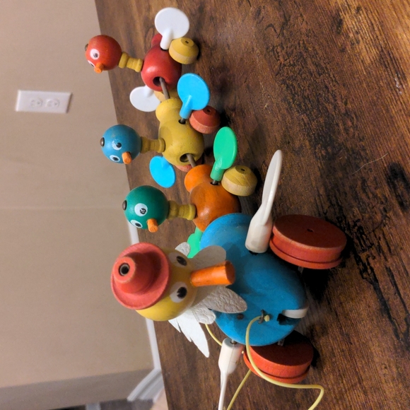 Vintage wood pull toy - Picture 2 of 2